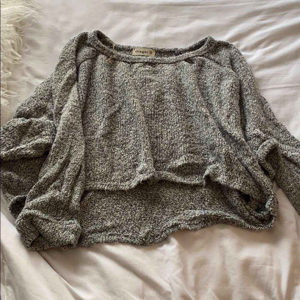 Super crop sweater